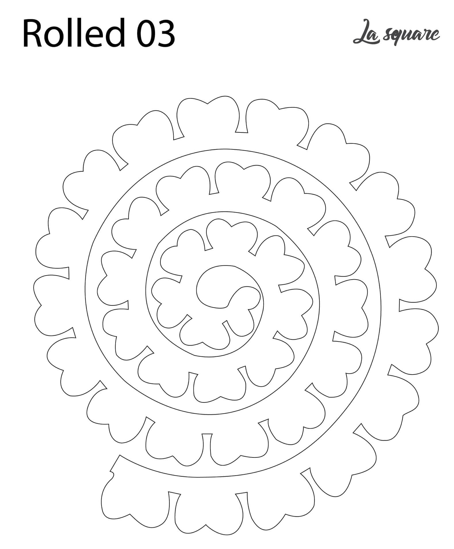 Pin By Tamara Olds On Flowers SVG Paper Flower Patterns Handmade Flowers Paper Paper Flower Template