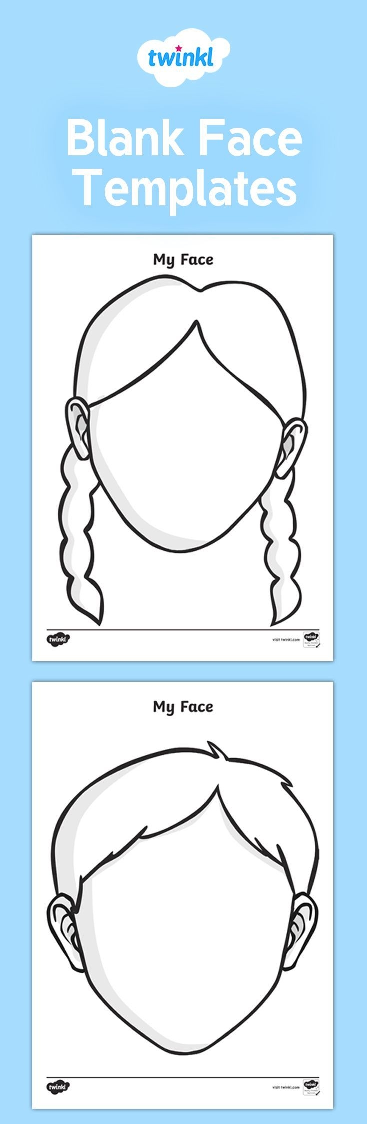 Free Printable Face Template