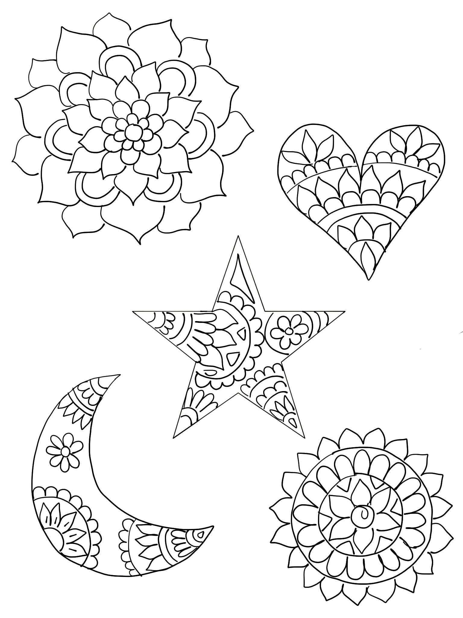 Printable Shrinky Dink Templates