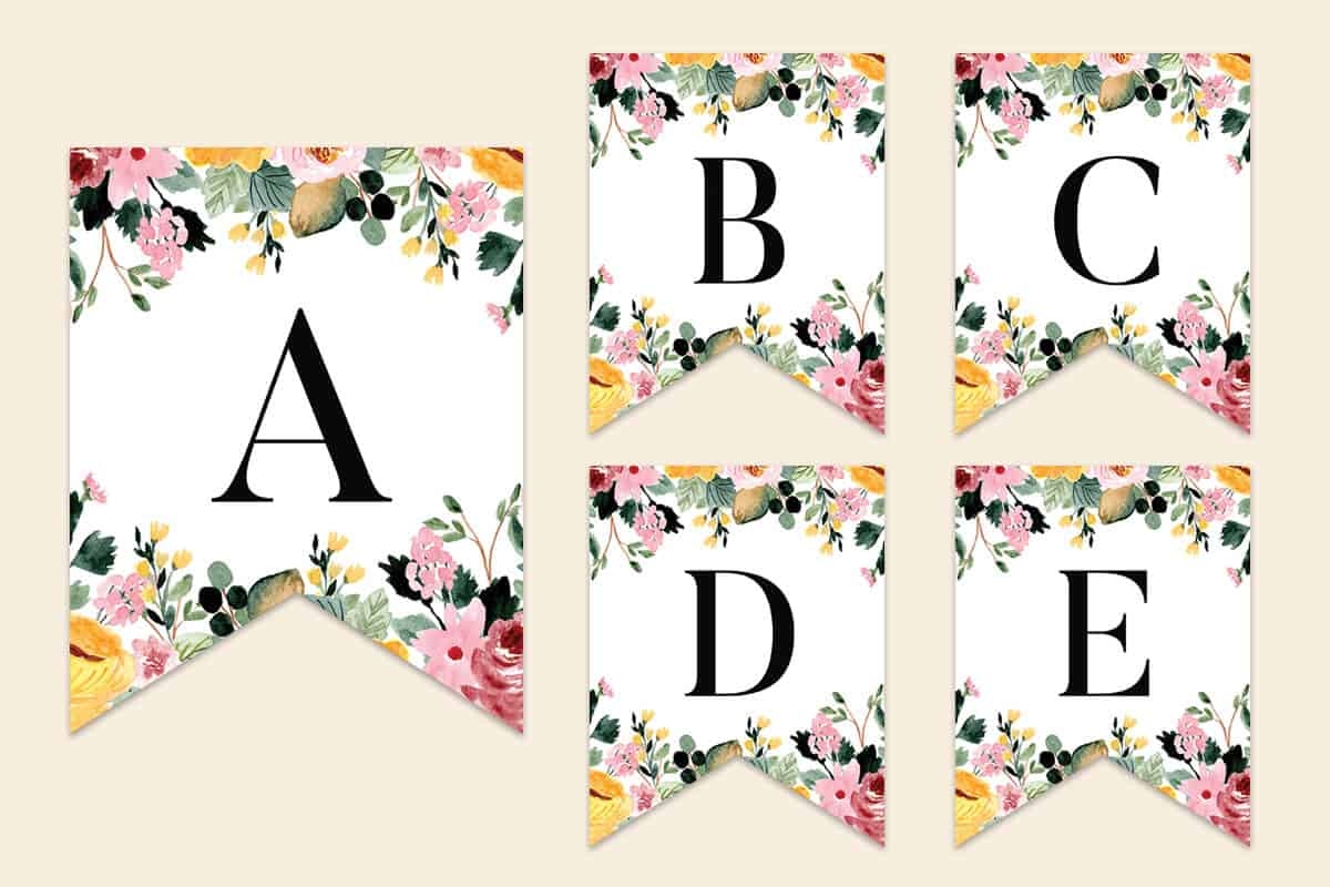 Free Printable Banners Template