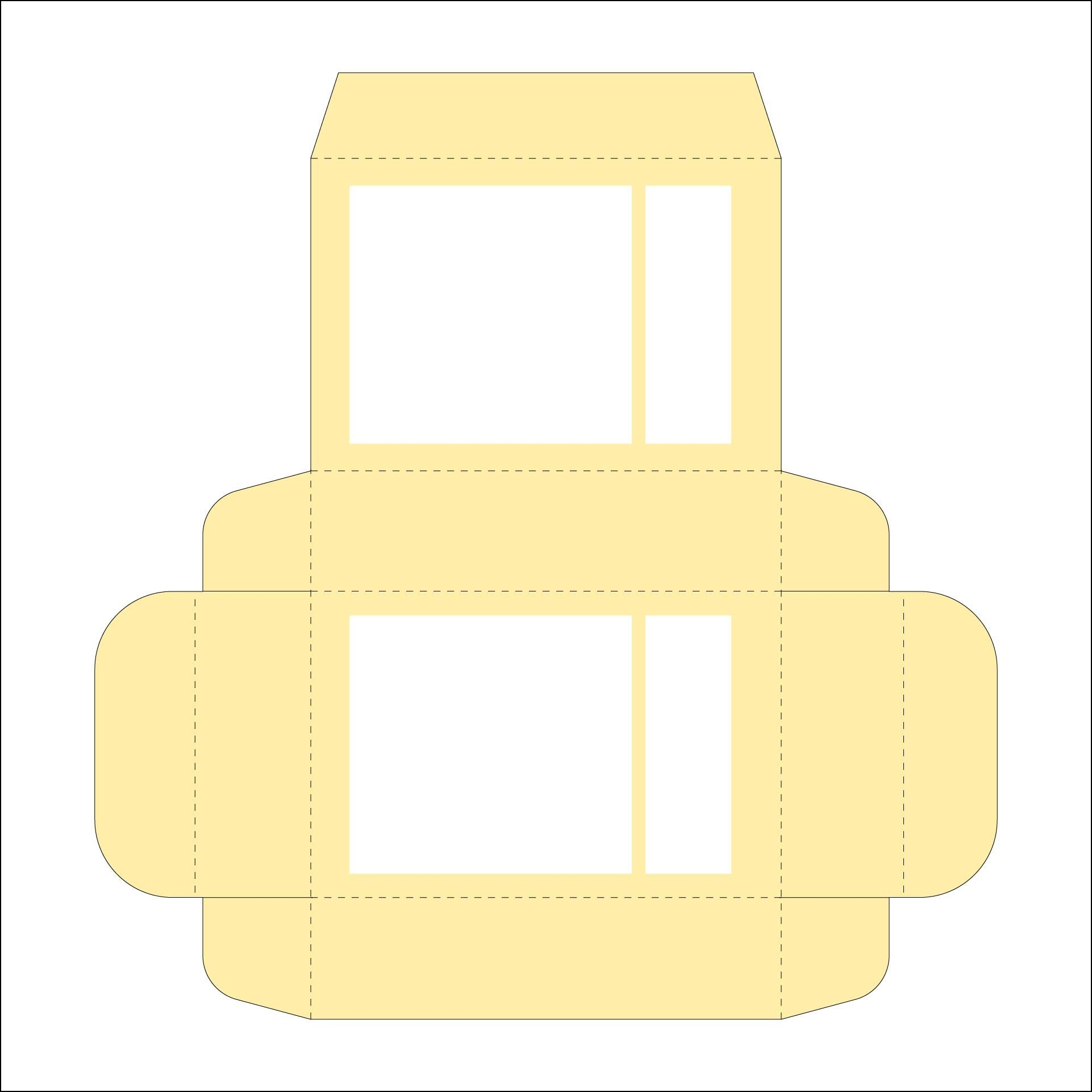 Printable Cigarette Box Template