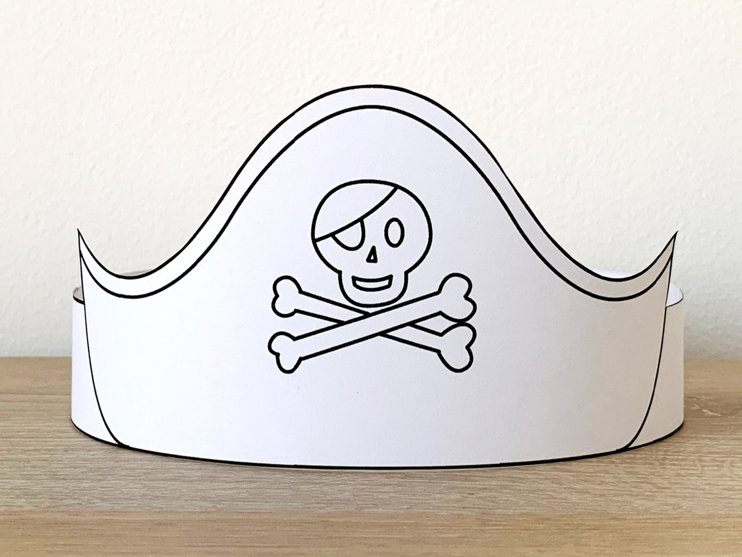 Pirate Hat Printable Template