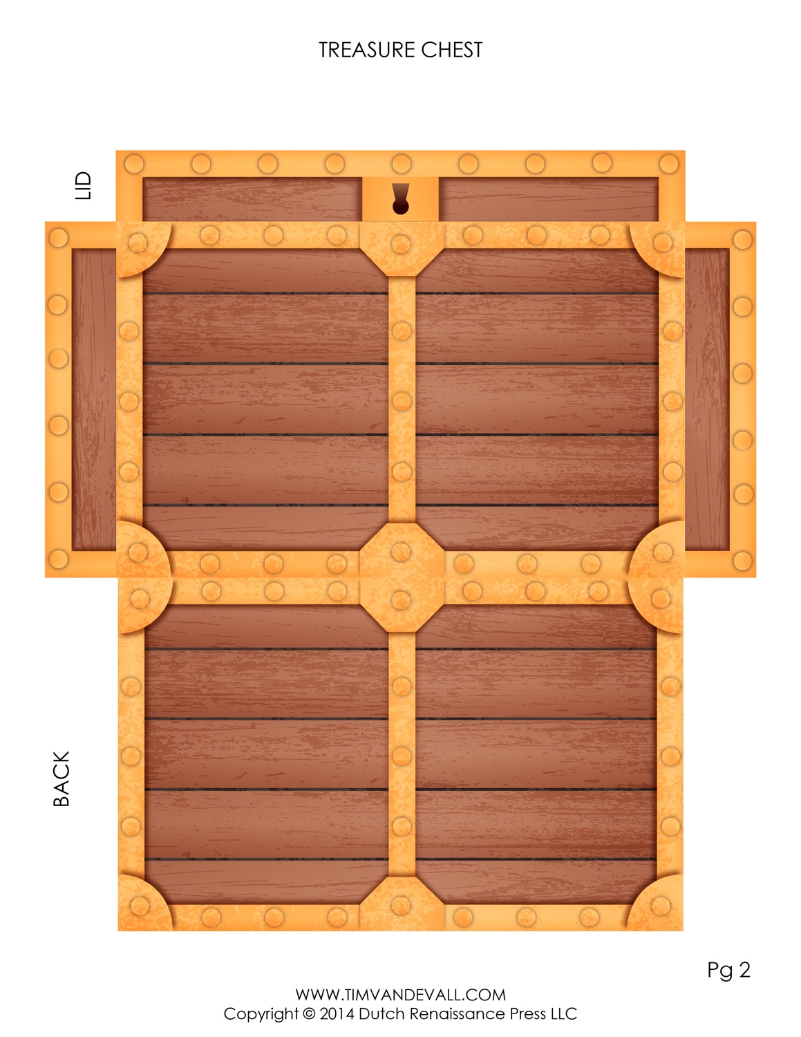 Pirate Treasure Chest Template Make Your Own Paper Treasure Chest Tim s Printables