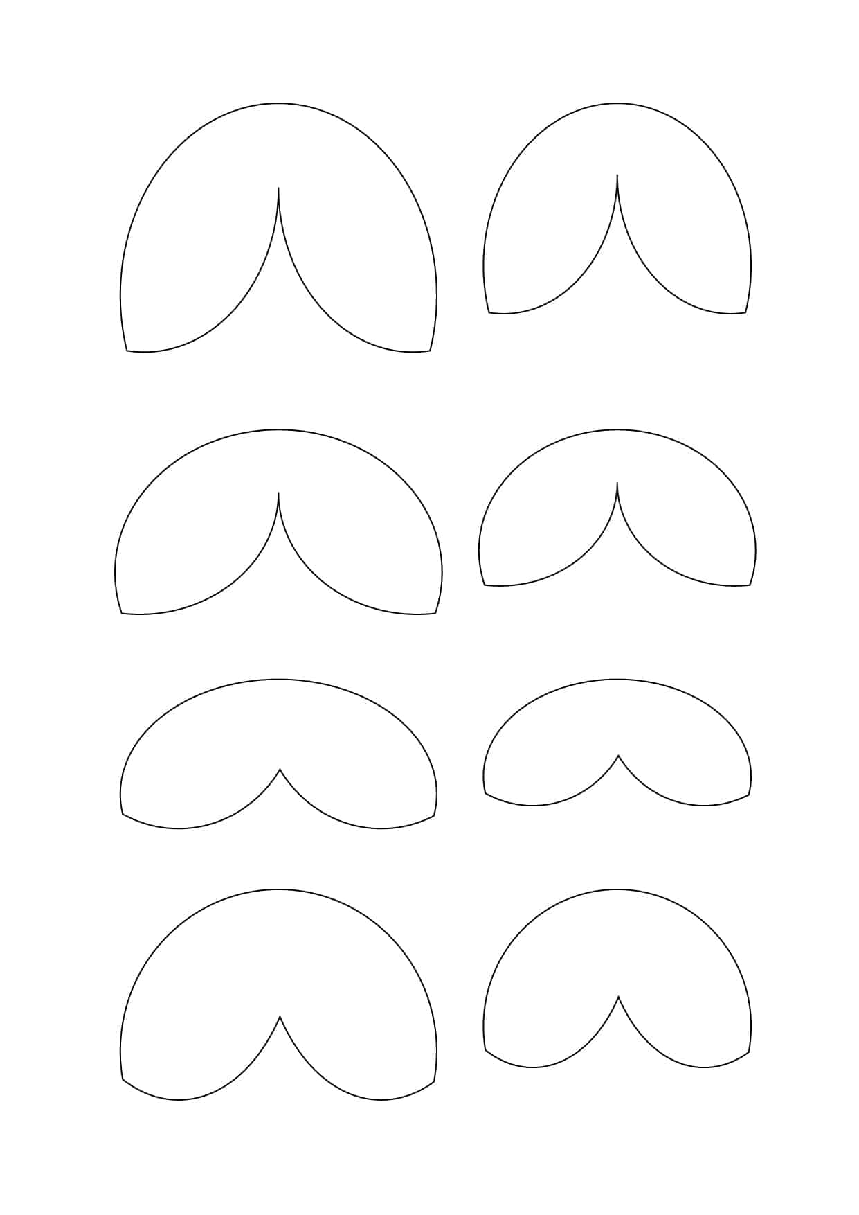 Printable Mermaid Tail Template