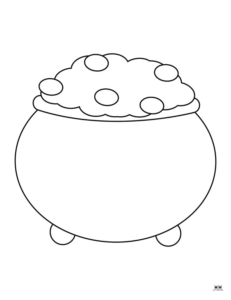 Printable Pot Of Gold Template