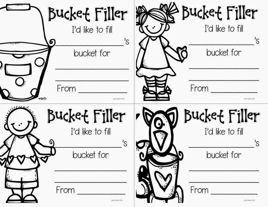 Primary Chalkboard Bucket Filler Bucket Filler Activities Bucket Filling Classroom