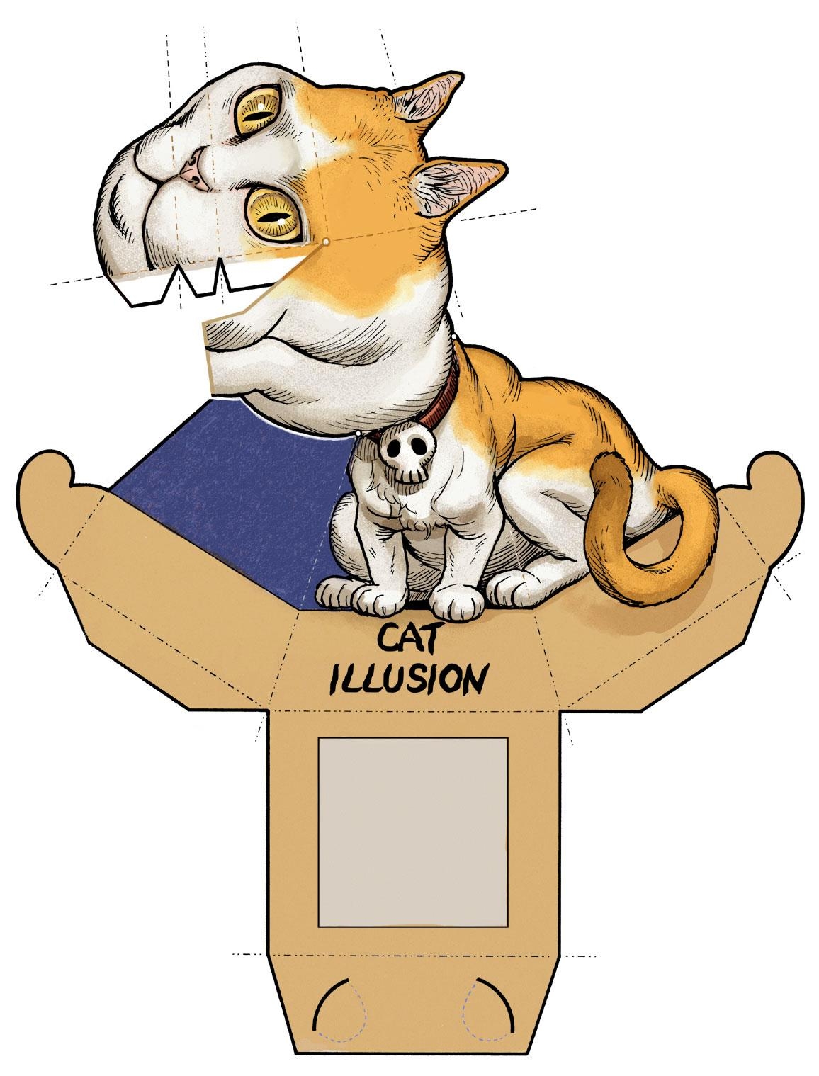 Print Your Own Amazing T Rex Illusion Inkntoneruk Blog