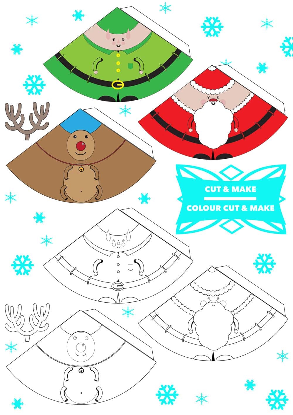 Printable Template Christmas Crafts