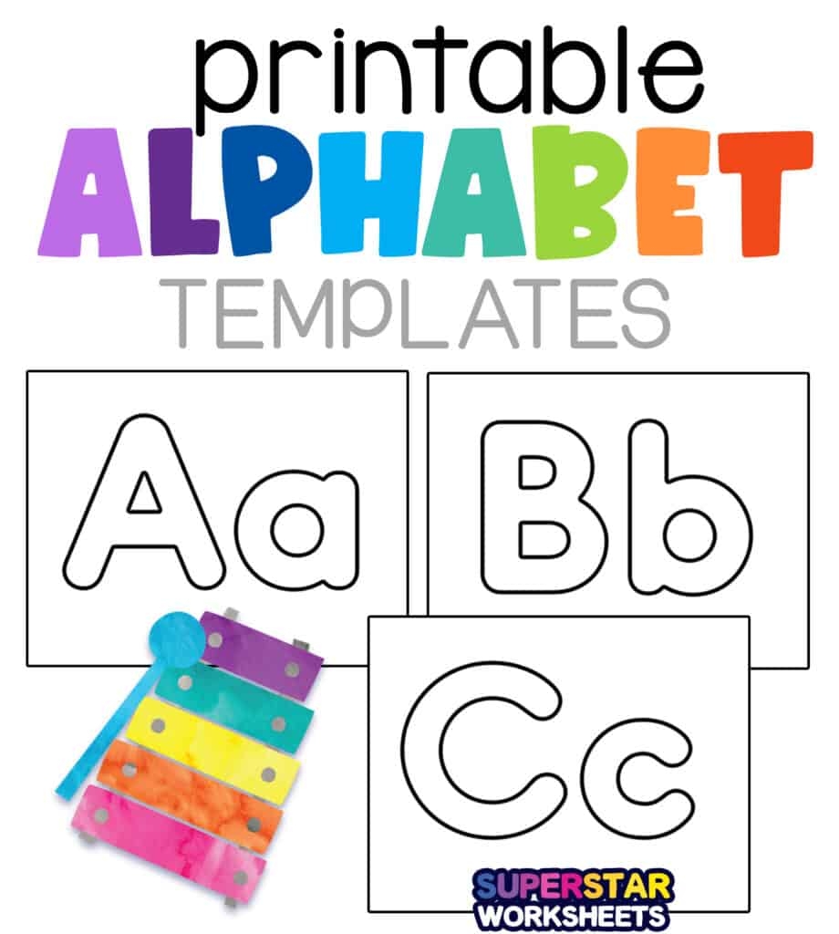 Cut Out Free Printable Bulletin Board Letters Templates