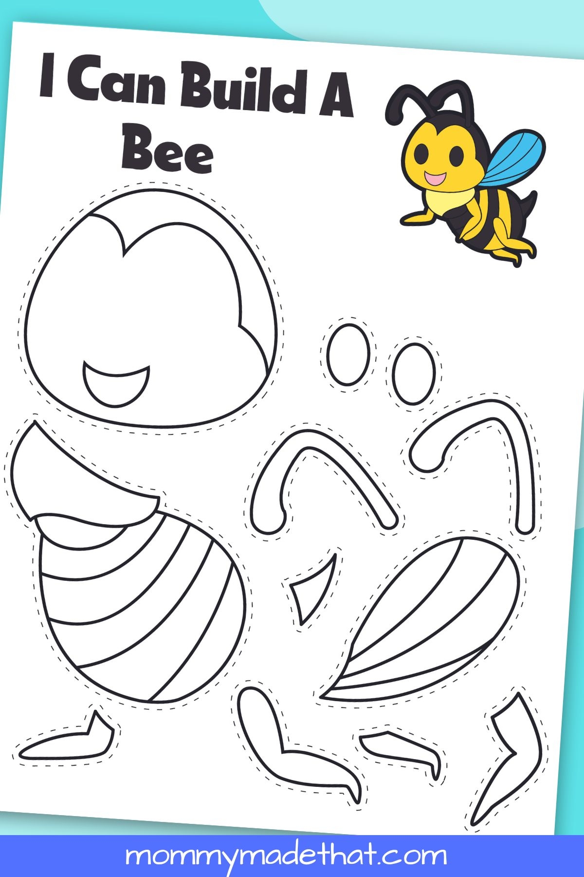 Bumble Bee Template Printable
