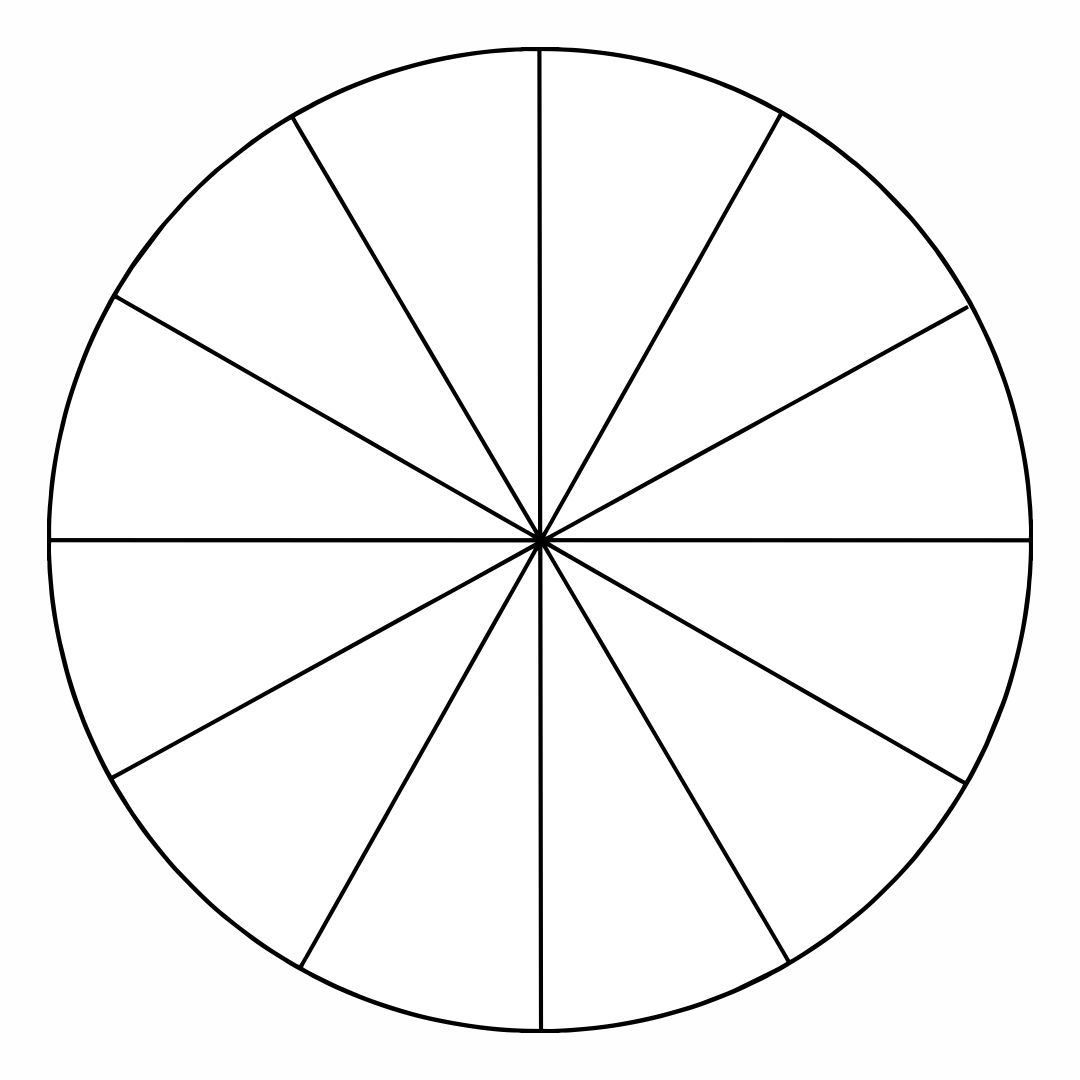 Printable Color Wheel Template