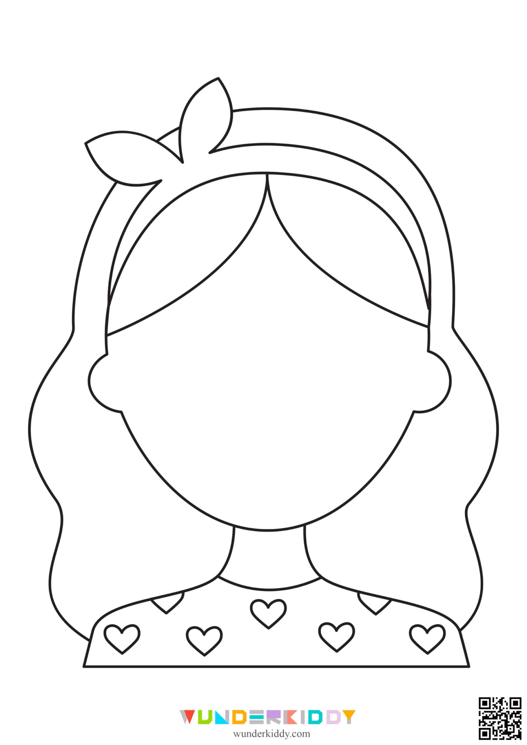 Blank Face Template Printable