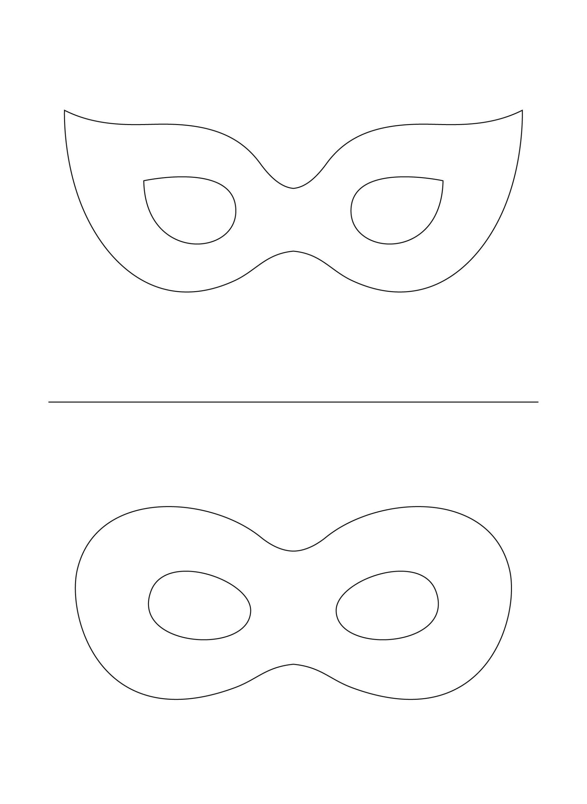 Printable Blank Mask Coloring Pages Mask Template Printable Mask Template Coloring Mask