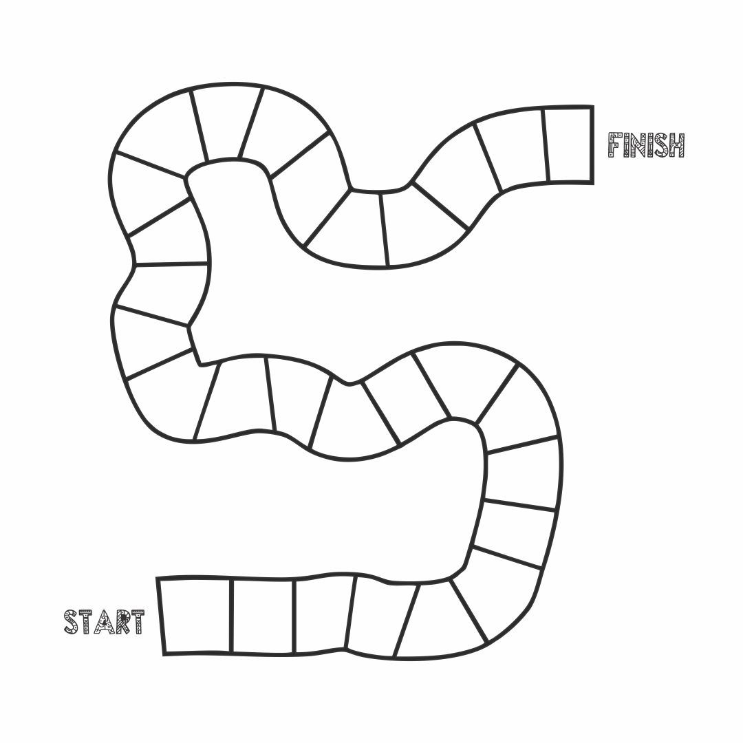 Printable Game Board Template