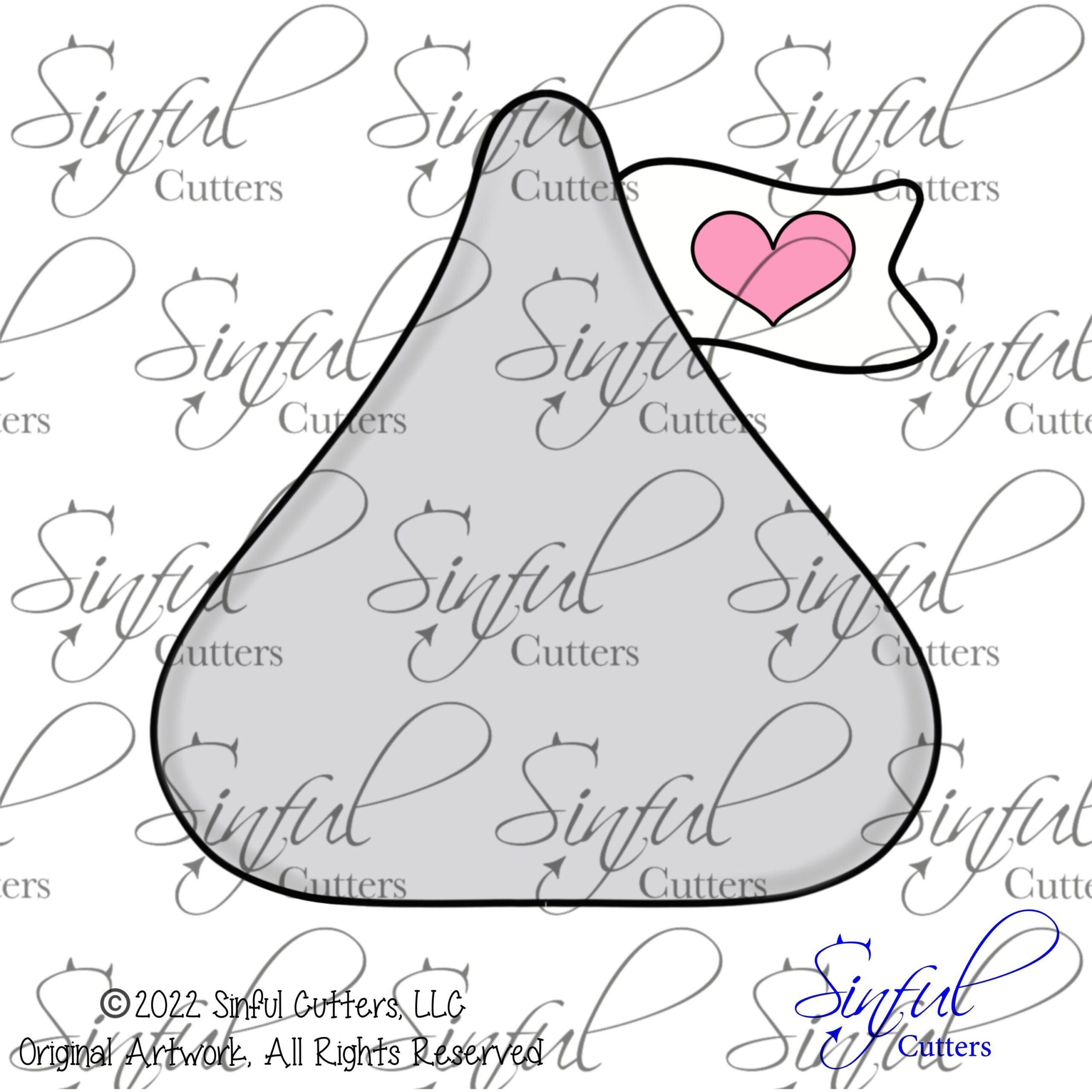 Printable Chocolate Kiss Eddie Edible Print PNG File Clipart Etsy