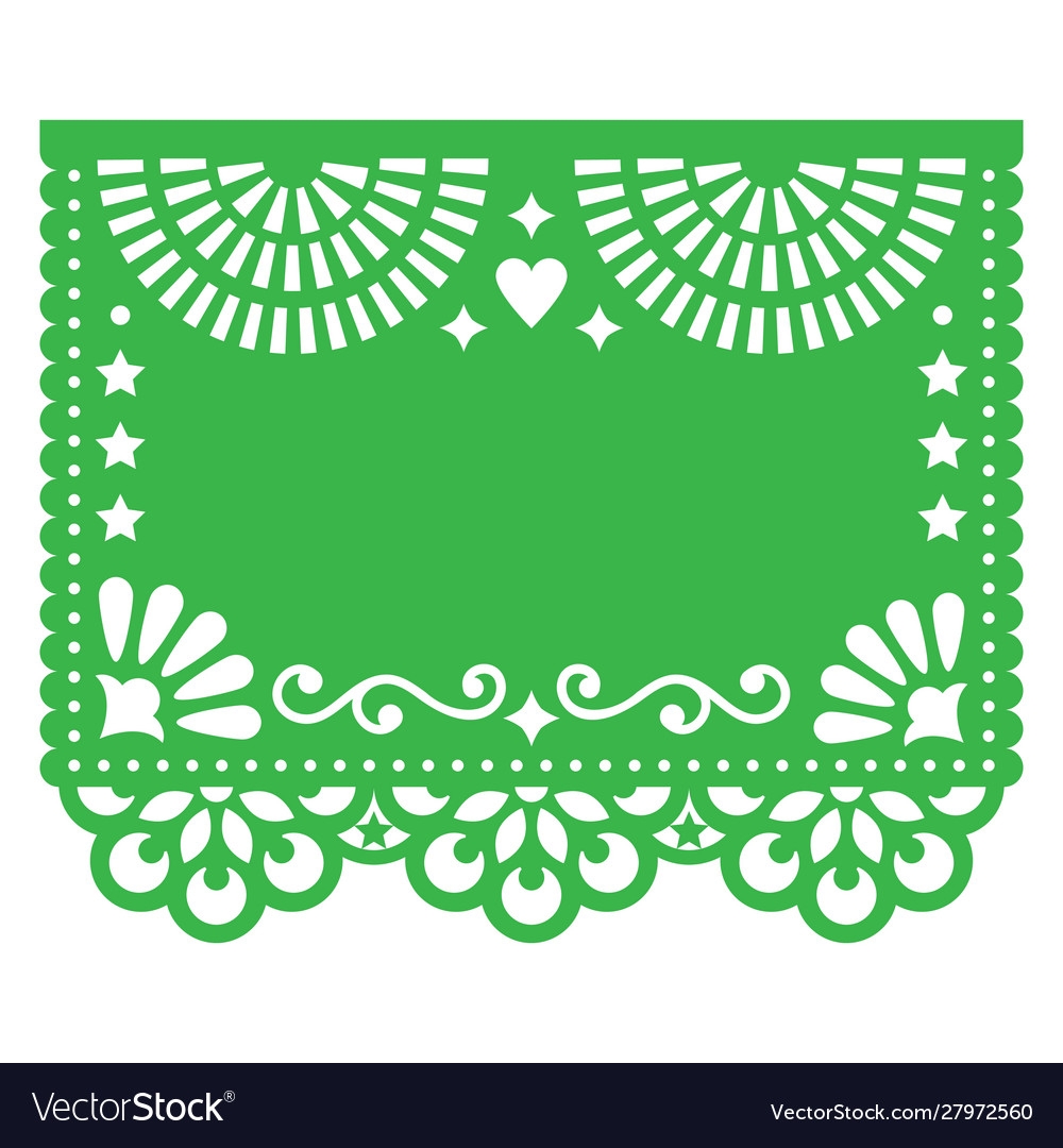 Printable Coco Papel Picado Template