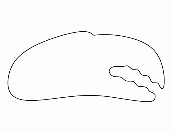 Printable Crab Claw Template Crab Claws Templates Printable Free Printable Patterns