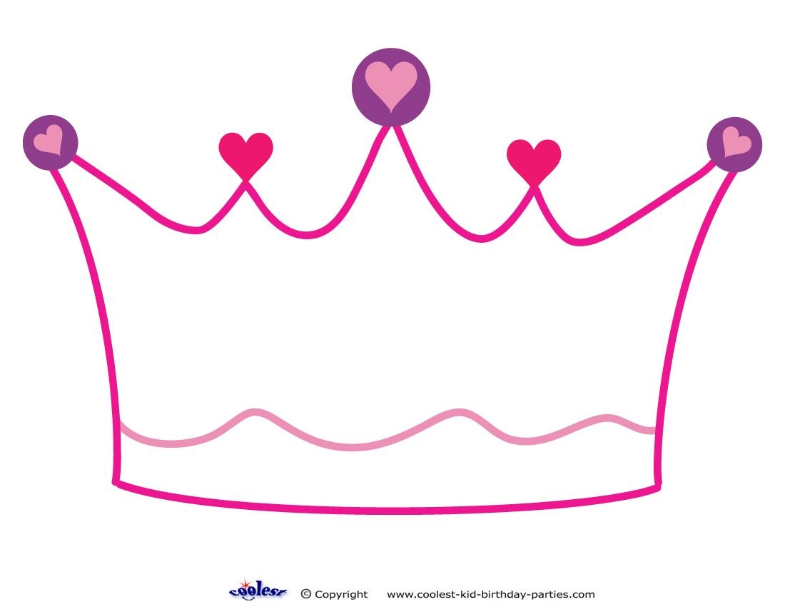 Printable Crown Decoration Coolest Free Printables Crown Template Princess Printables Princess Birthday Party
