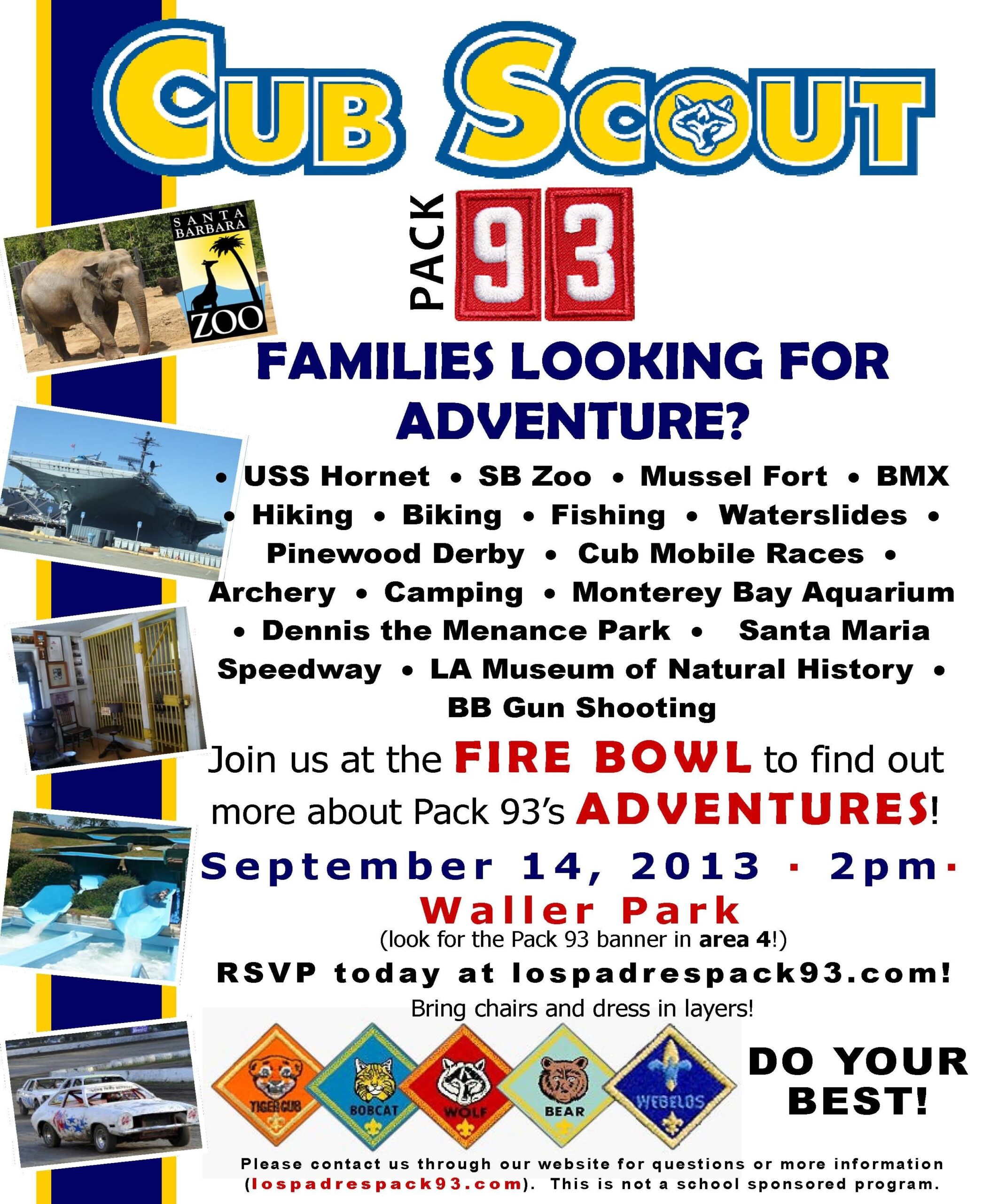 Printable Cub Scout Recruitment Flyer Template Printable Templates Free