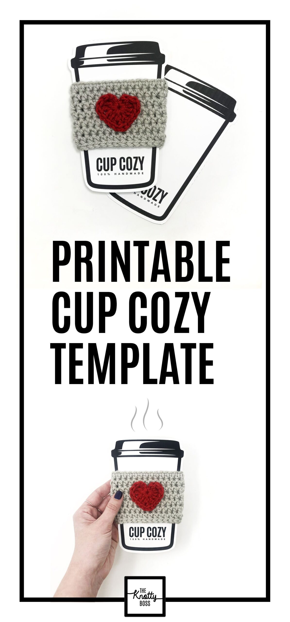 PRINTABLE Cup Cozy Display Inserts Digital PDF Coffee Sleeve Insert Cards Tags And Labels Packaging Templates For Handmade Cup Holders Etsy Printable Cups Cup Cozy Handmade Cups