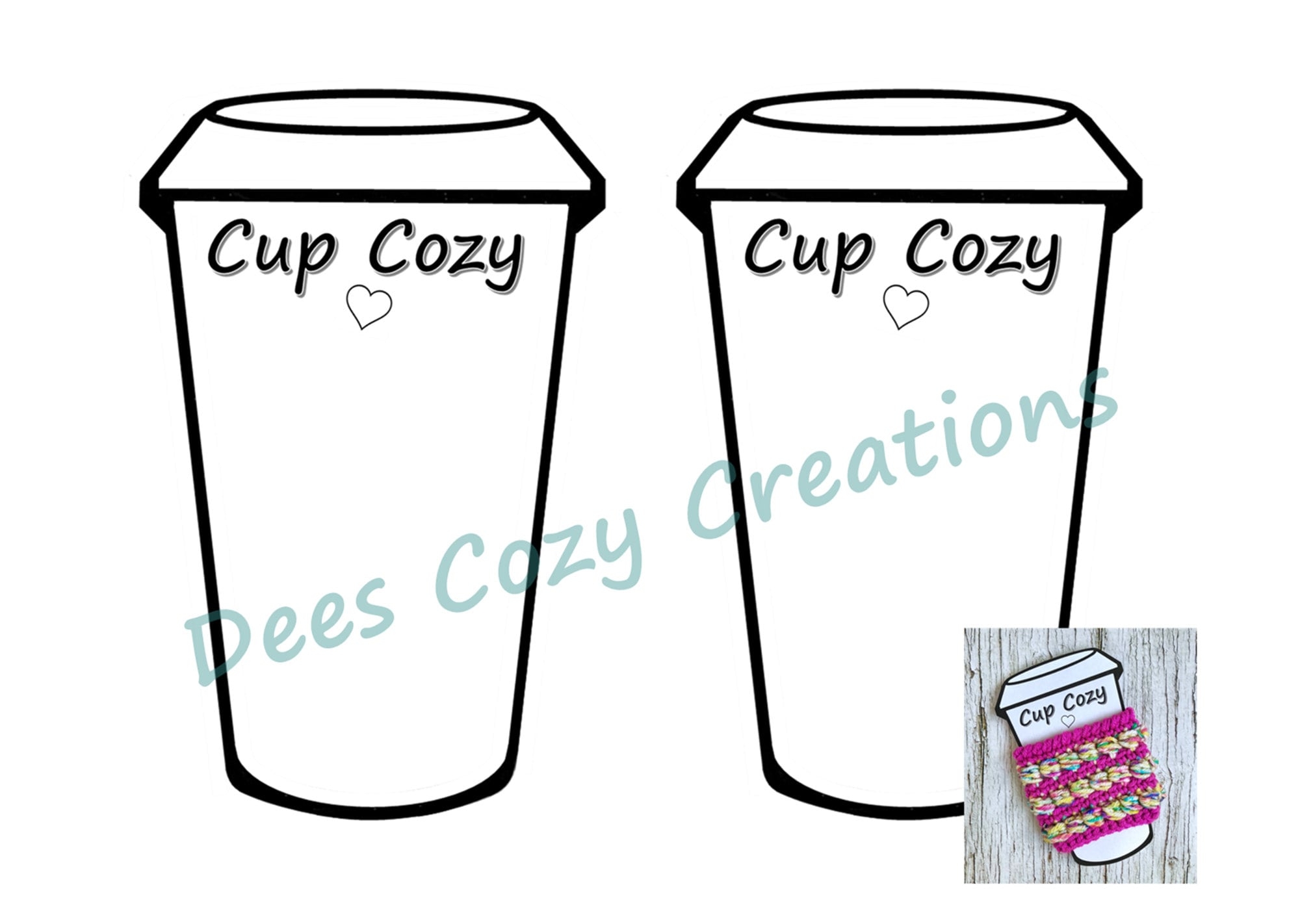 Printable Coffee Cup Template