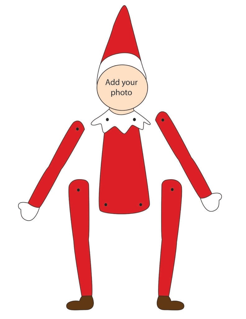 Free Printable Elf Yourself Template