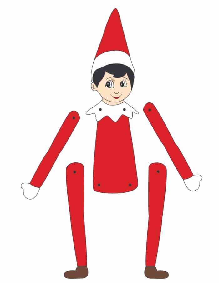 Free Printable Elf Template