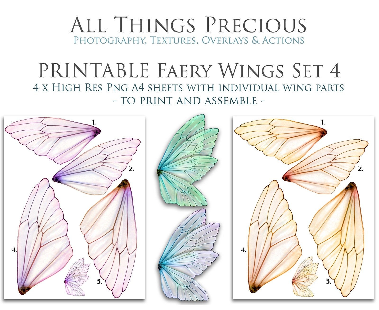 Fairy Wing Templates Printable
