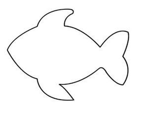 Printable Fish Pattern Template Fish Printables Fish Patterns Fish Template