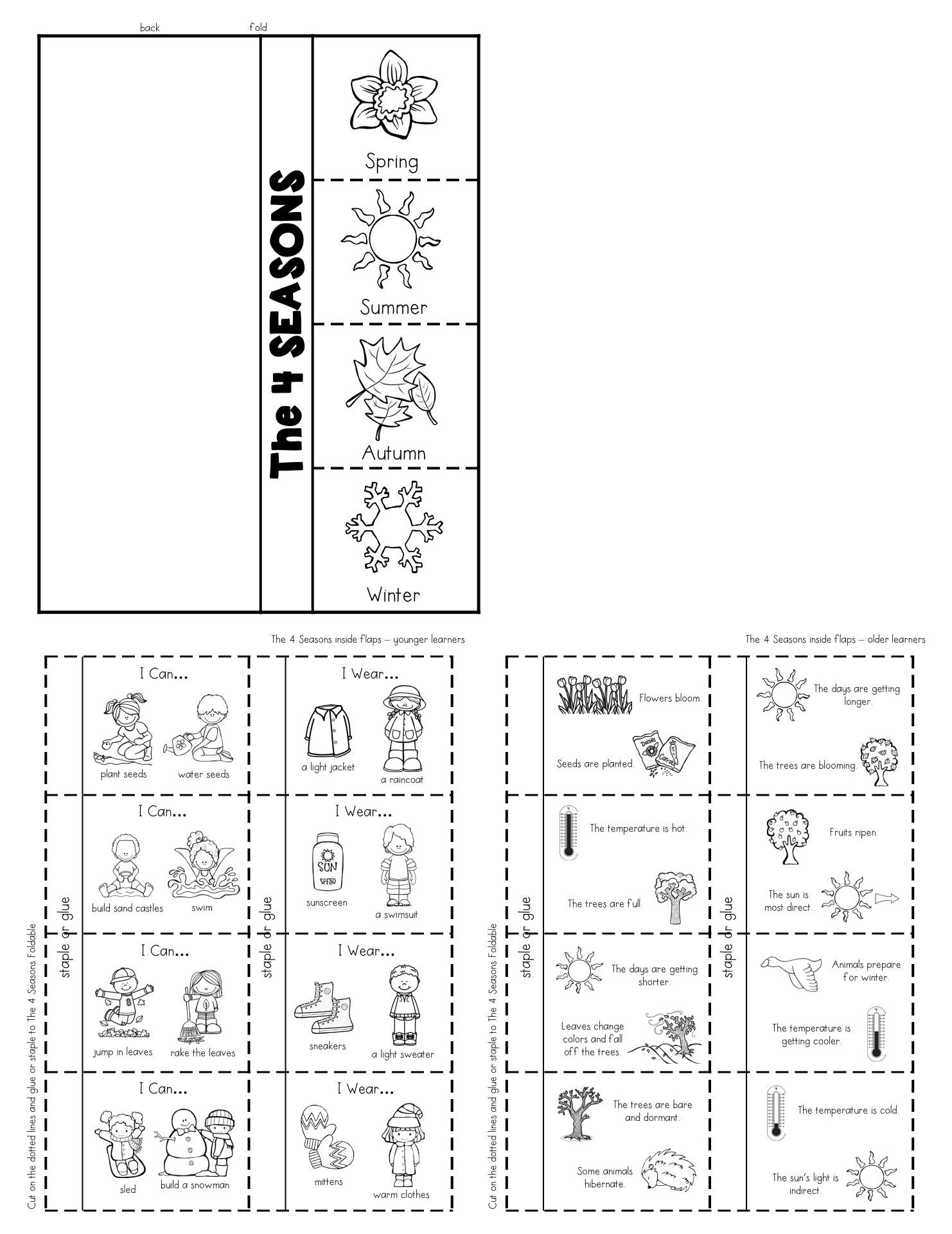 Printable Flip Book Template