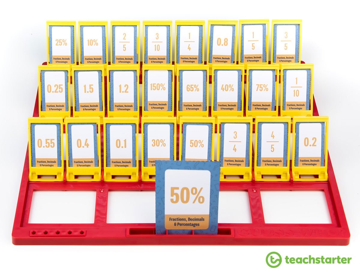 Printable Guess Who Game Templates For The Classroom Teach Starter