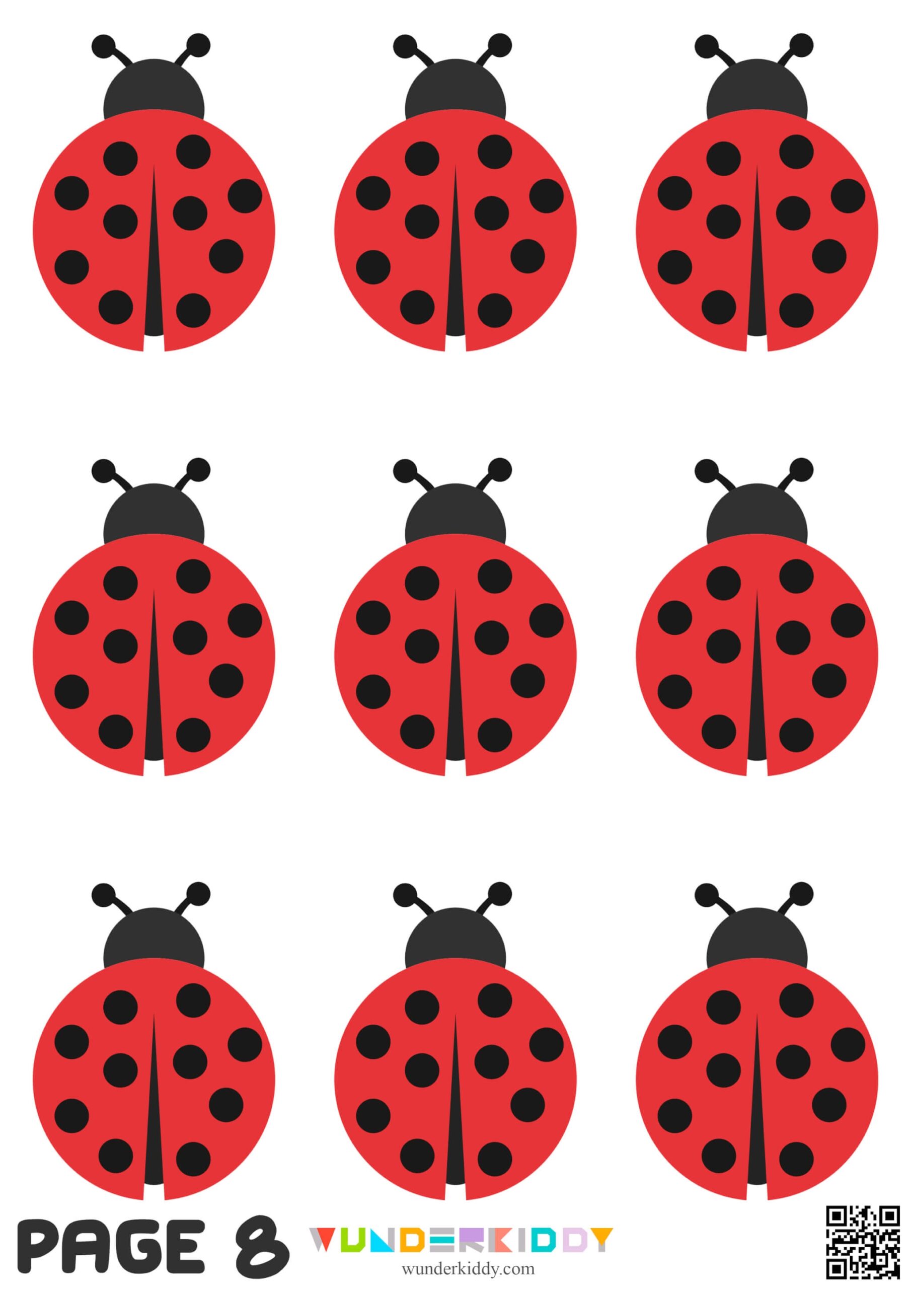 Free Printable Ladybug Template