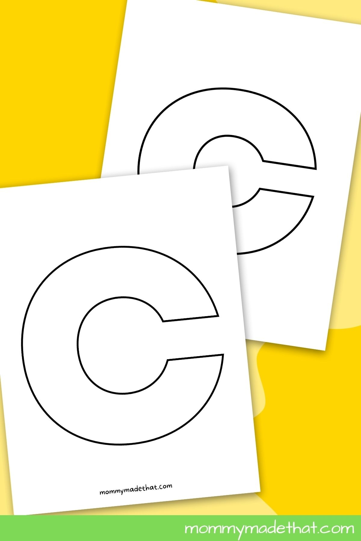 Printable Letter C Template