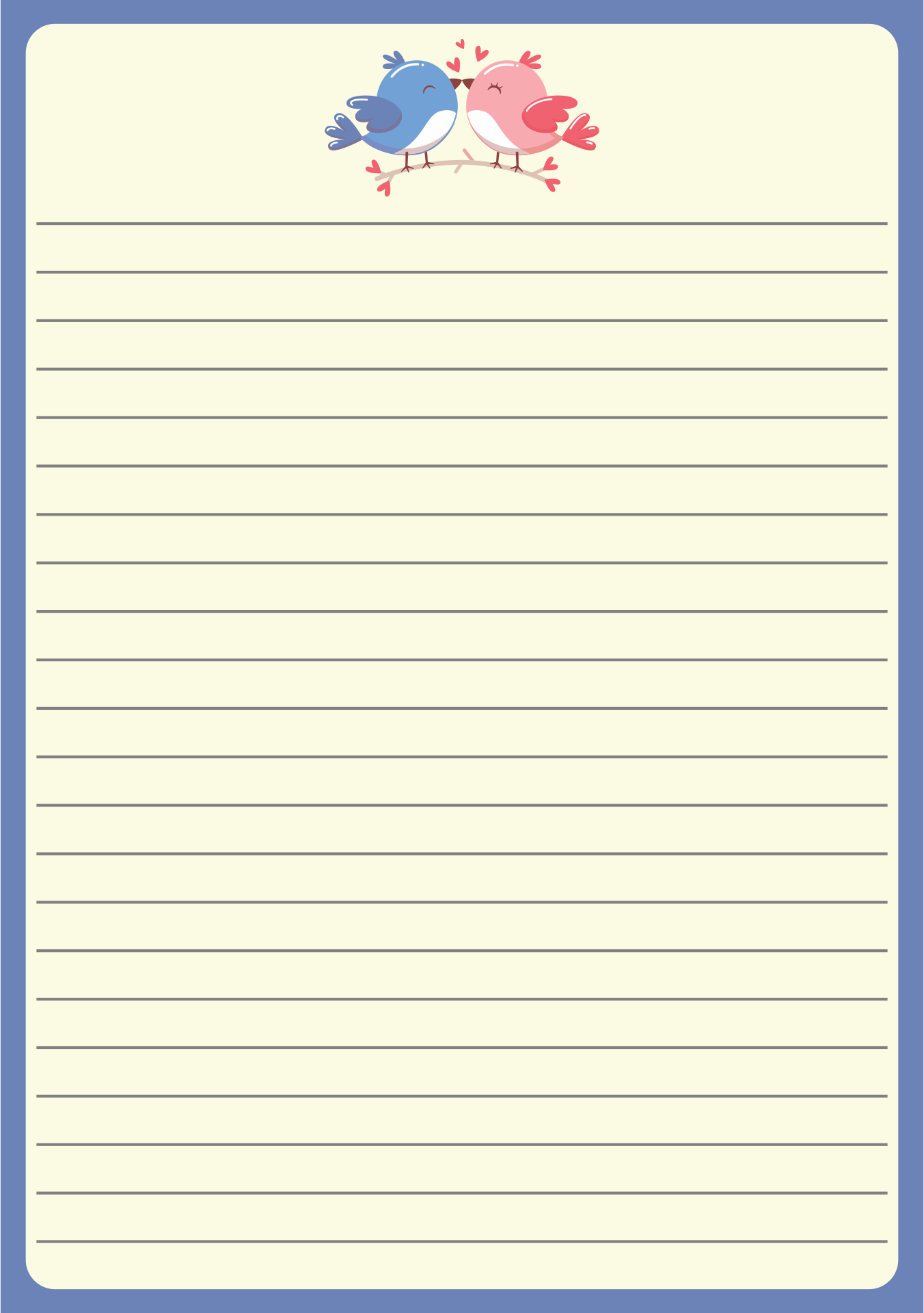 Printable Love Letter Paper Letter Stationery Lettering Free Printable Stationery