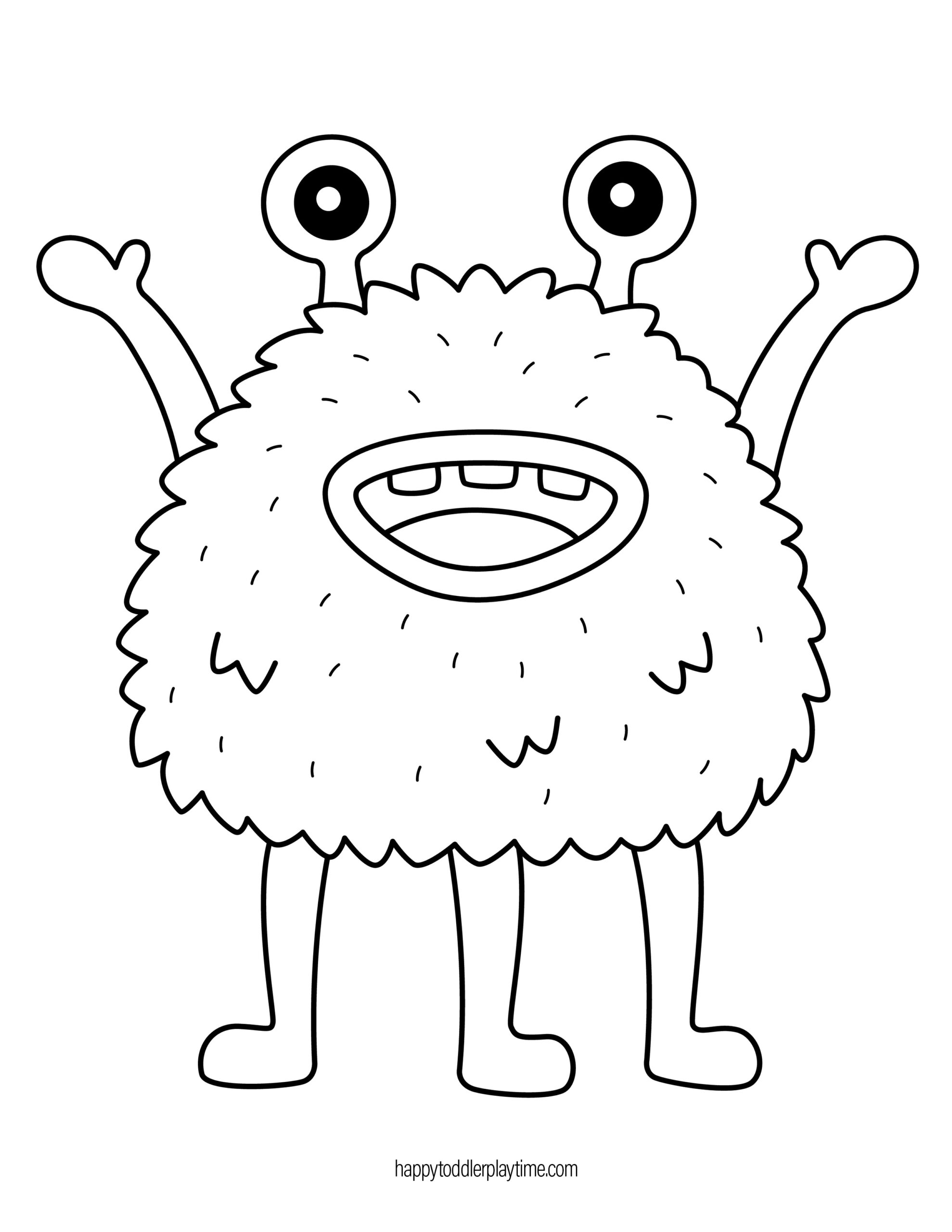 Free Printable Monster Templates