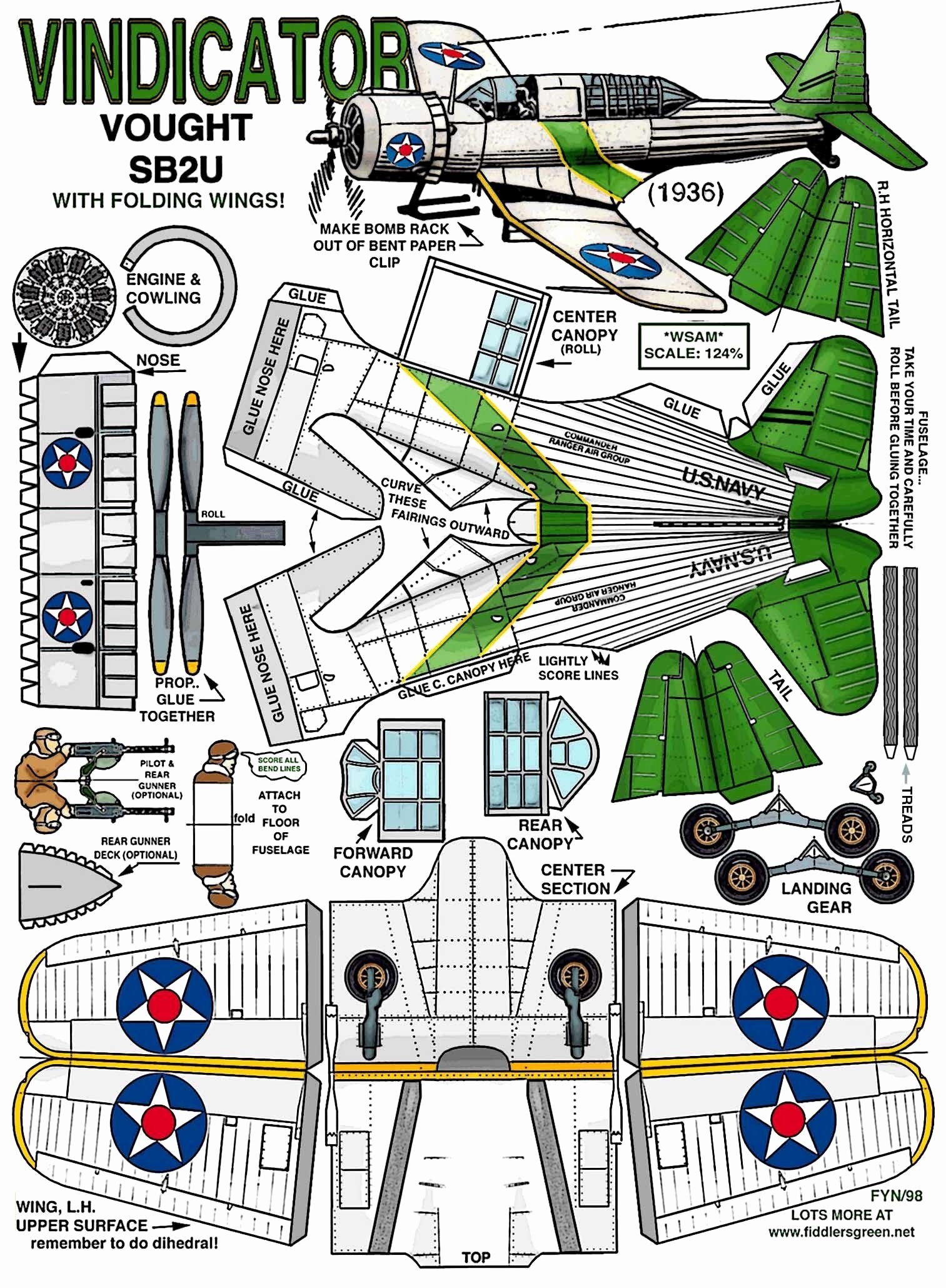 Printable Paper Airplane Template Best Of Vought Sb2u Vindicator Mini Mantas Paper Aircraft Paper Models Free Paper Models