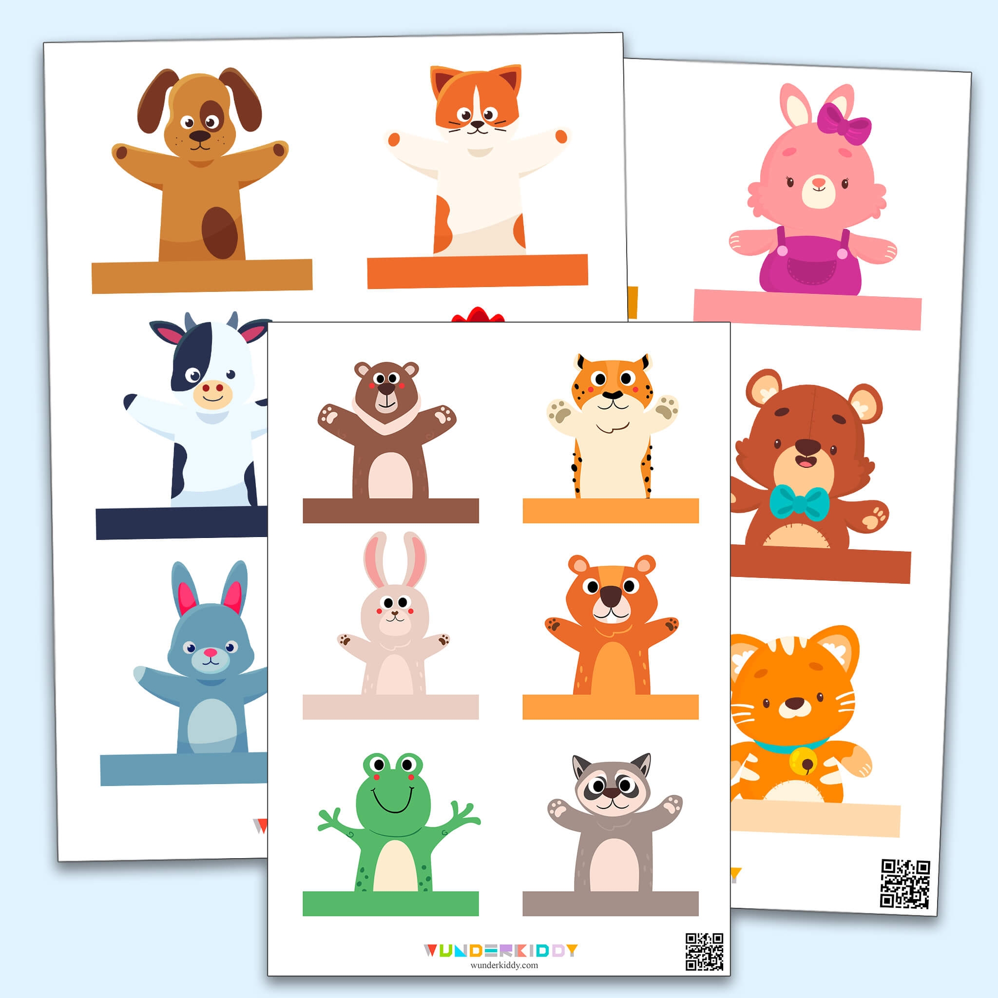Printable Paper Puppets Templates