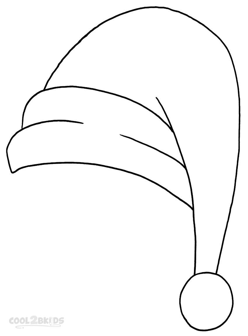 Free Printable Santa Hat Template