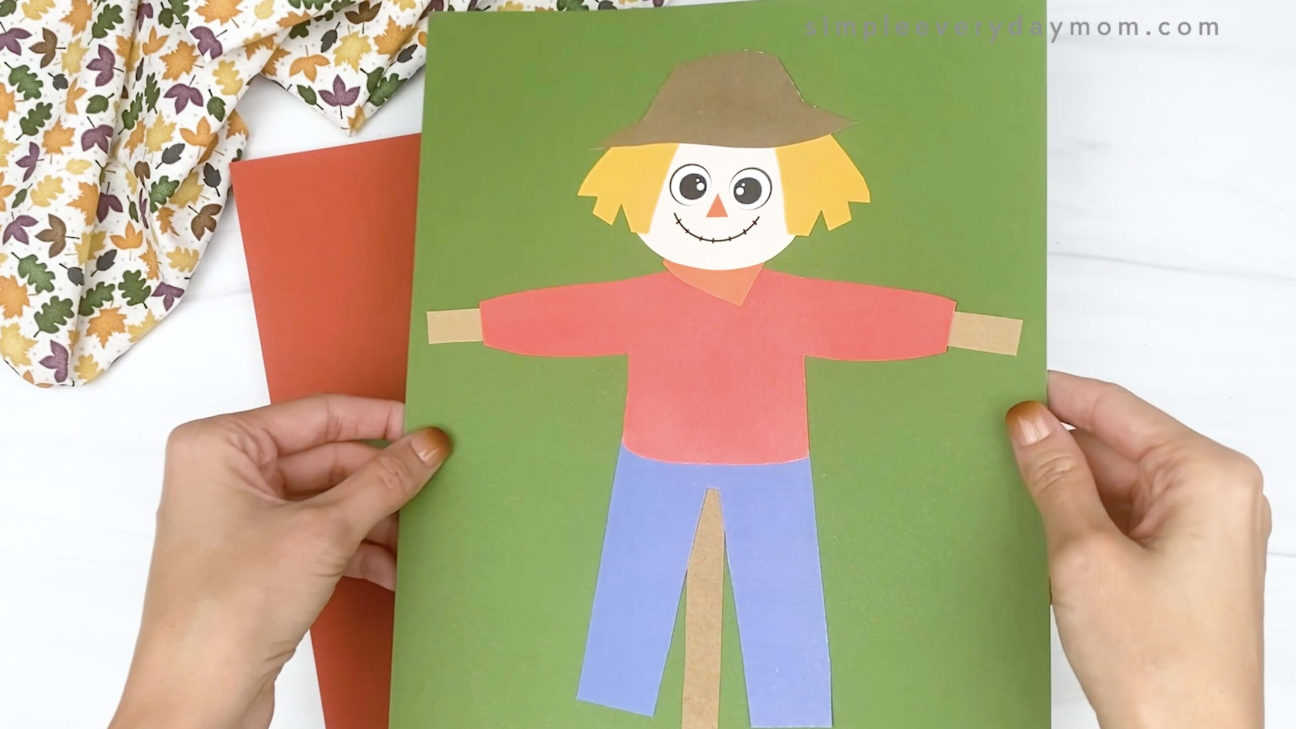 Printable Scarecrow Body Template