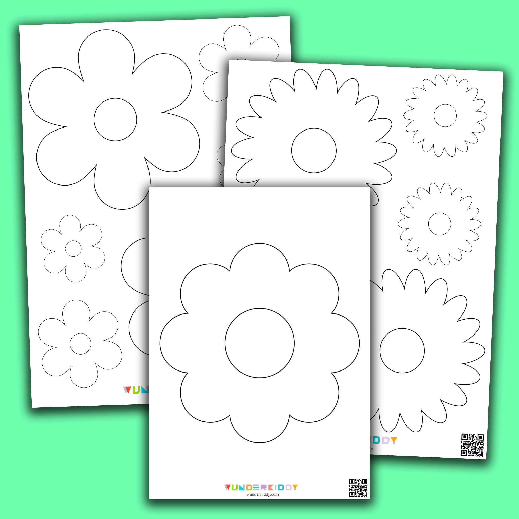 Paper Flower Templates Free Printable