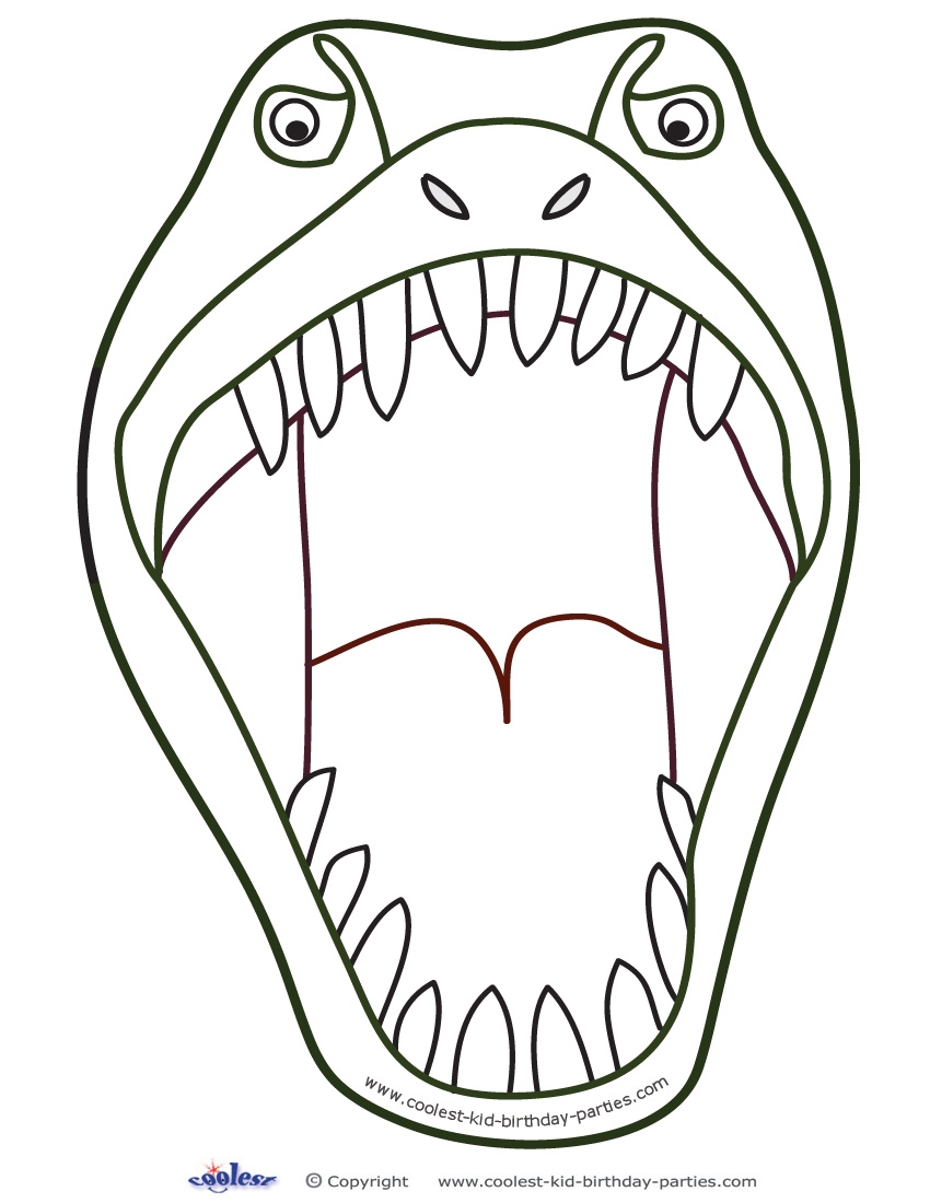 Open Mouth Template Printable
