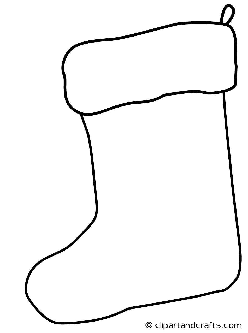 Christmas Stocking Template Printable