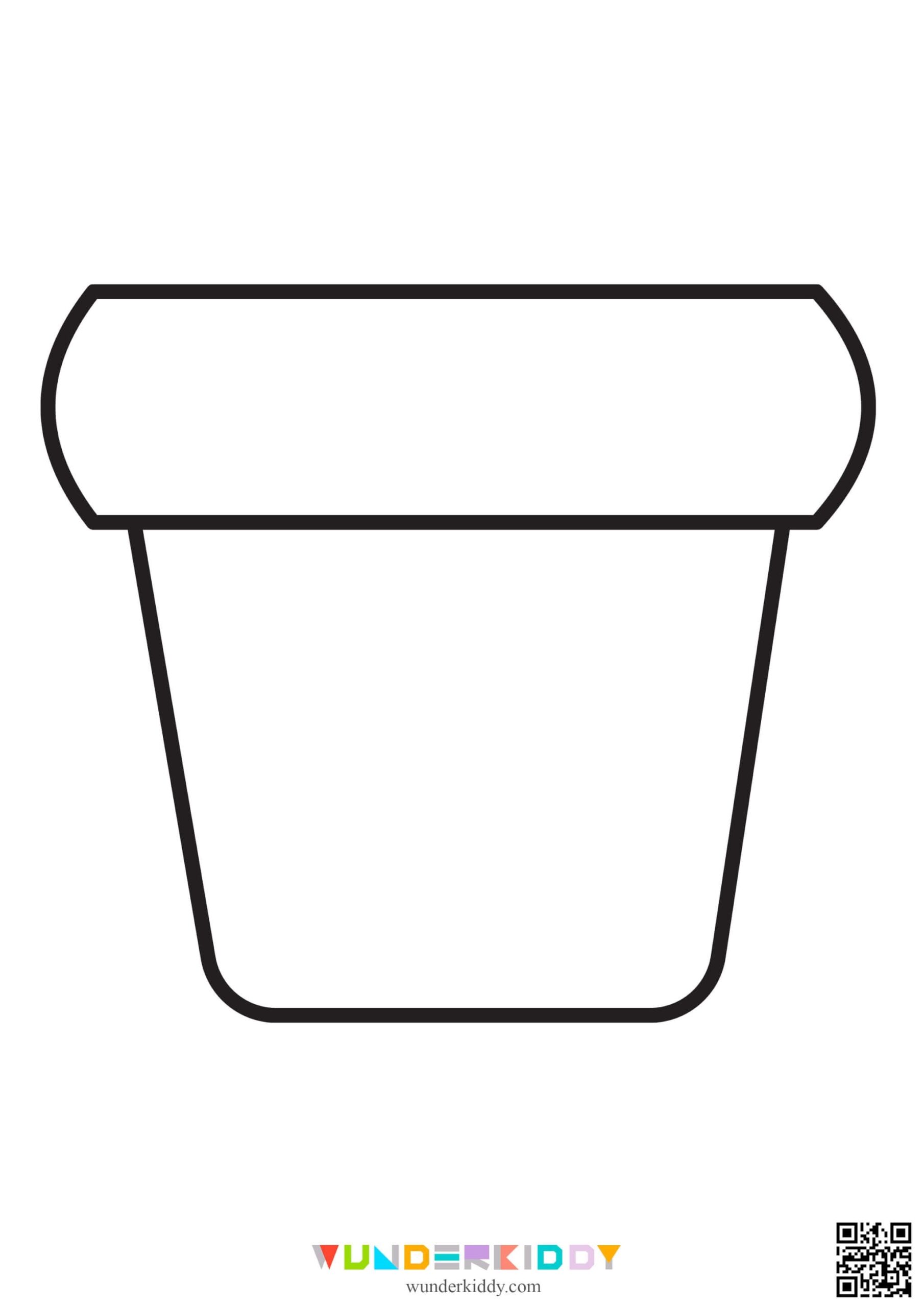 Flower Pot Template Printable