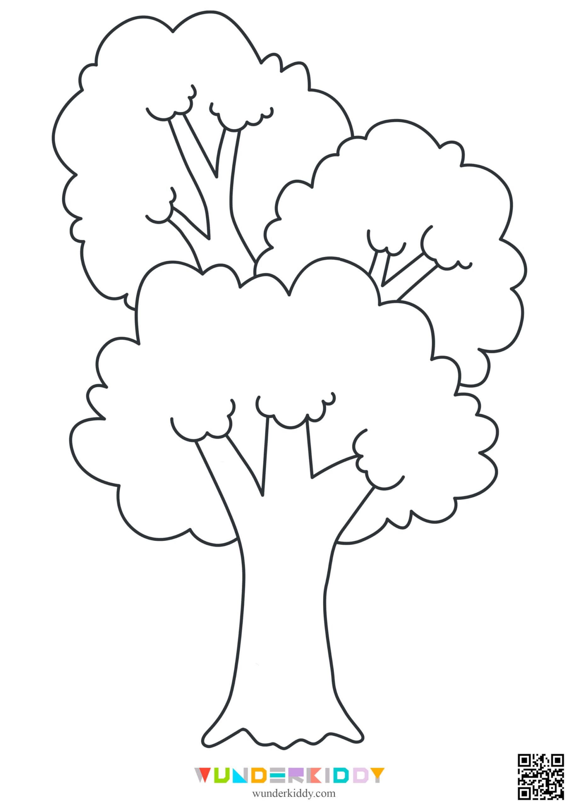 Simple Tree Template Printable
