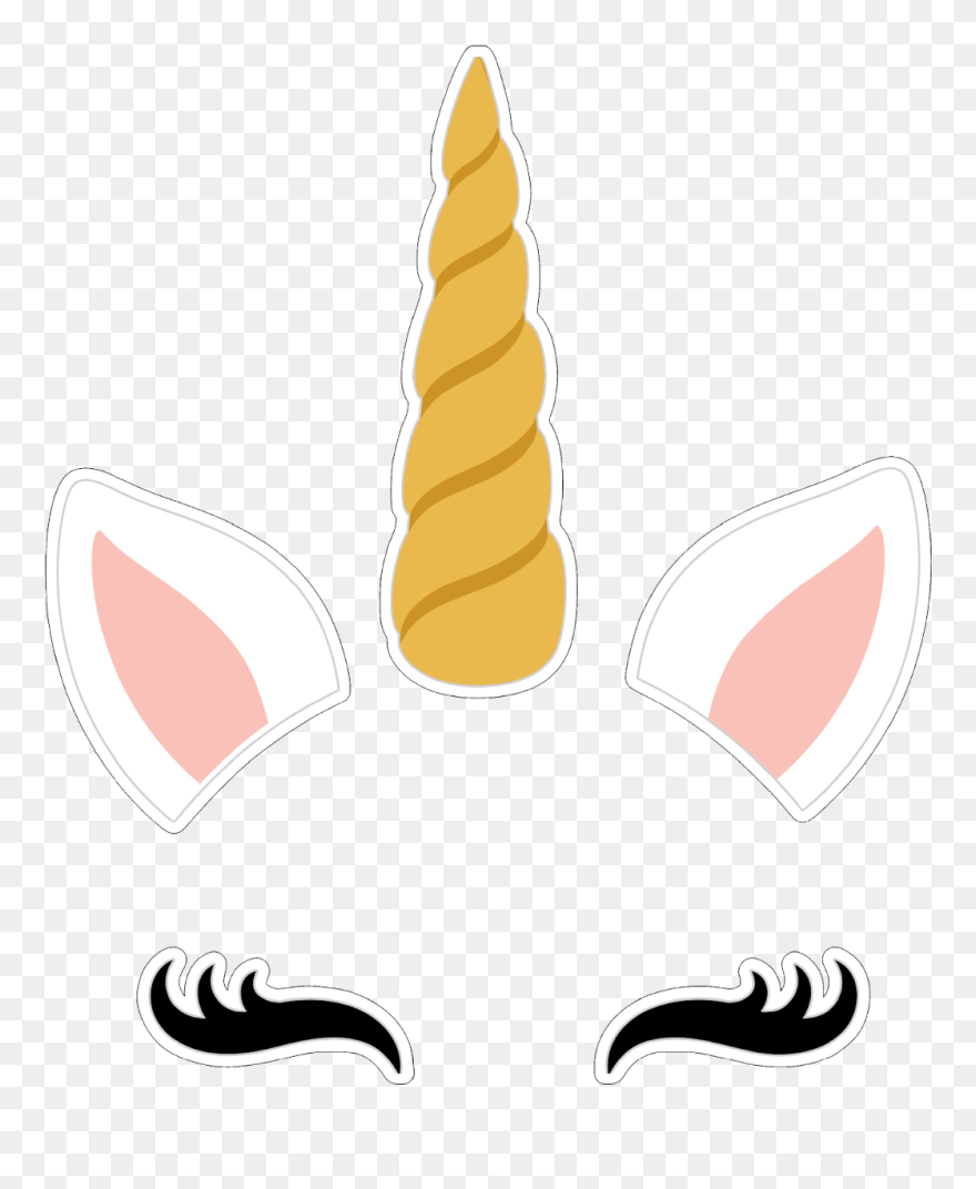 Printable Unicorn Horn And Ears Clipart 5367927 Is A Creative Clipart Download The Transp Unicorn Printables Unicorn Cupcakes Toppers Unicorn Cake Template
