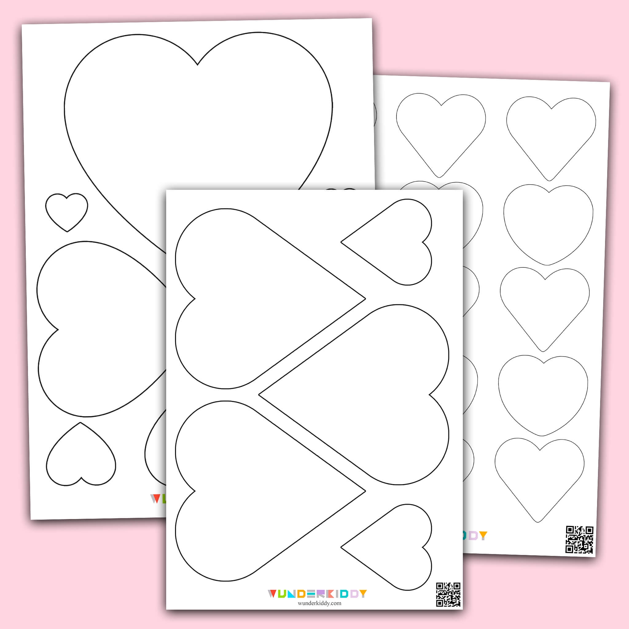 Printable Heart Card Template