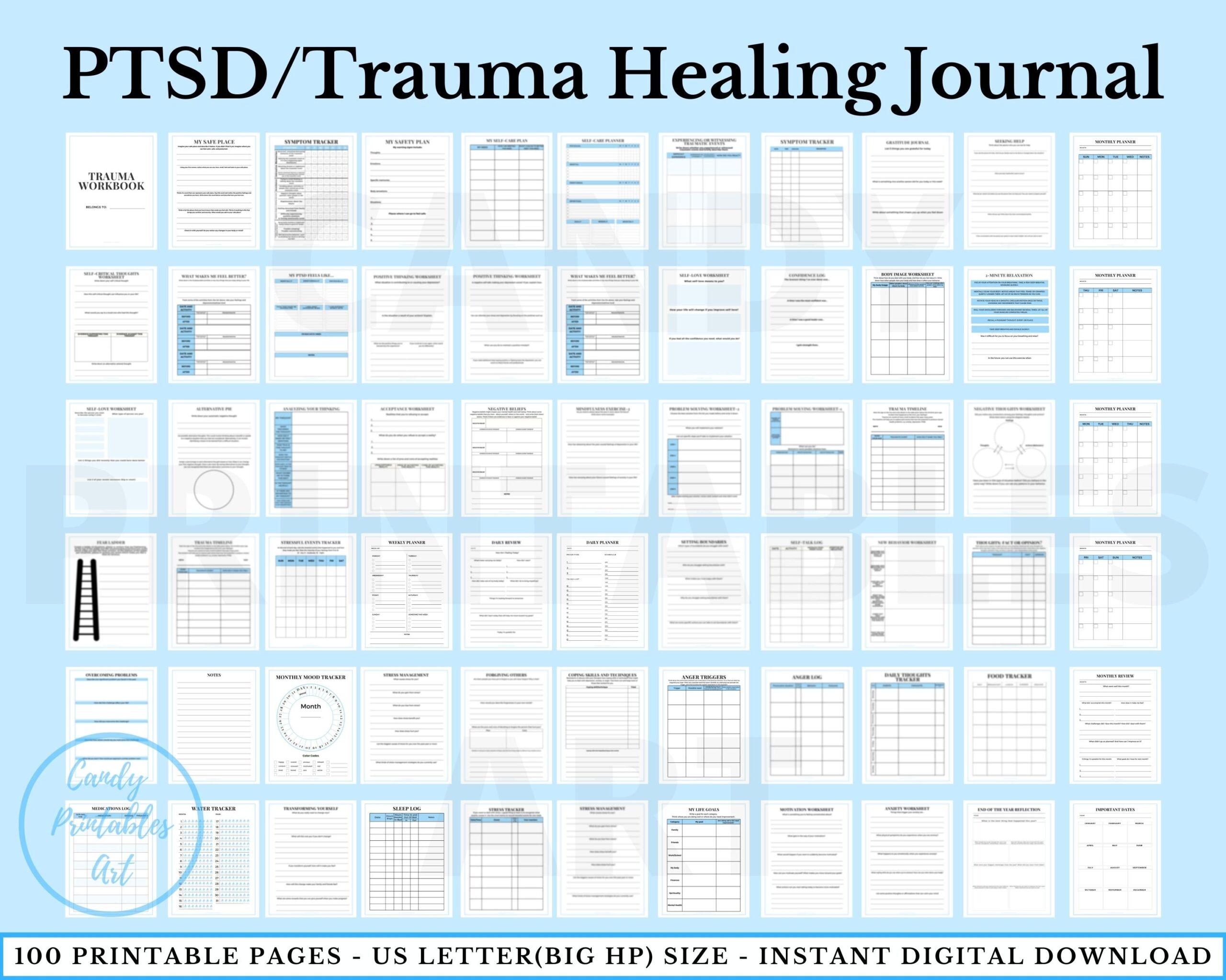 Printable Trauma Timeline Template