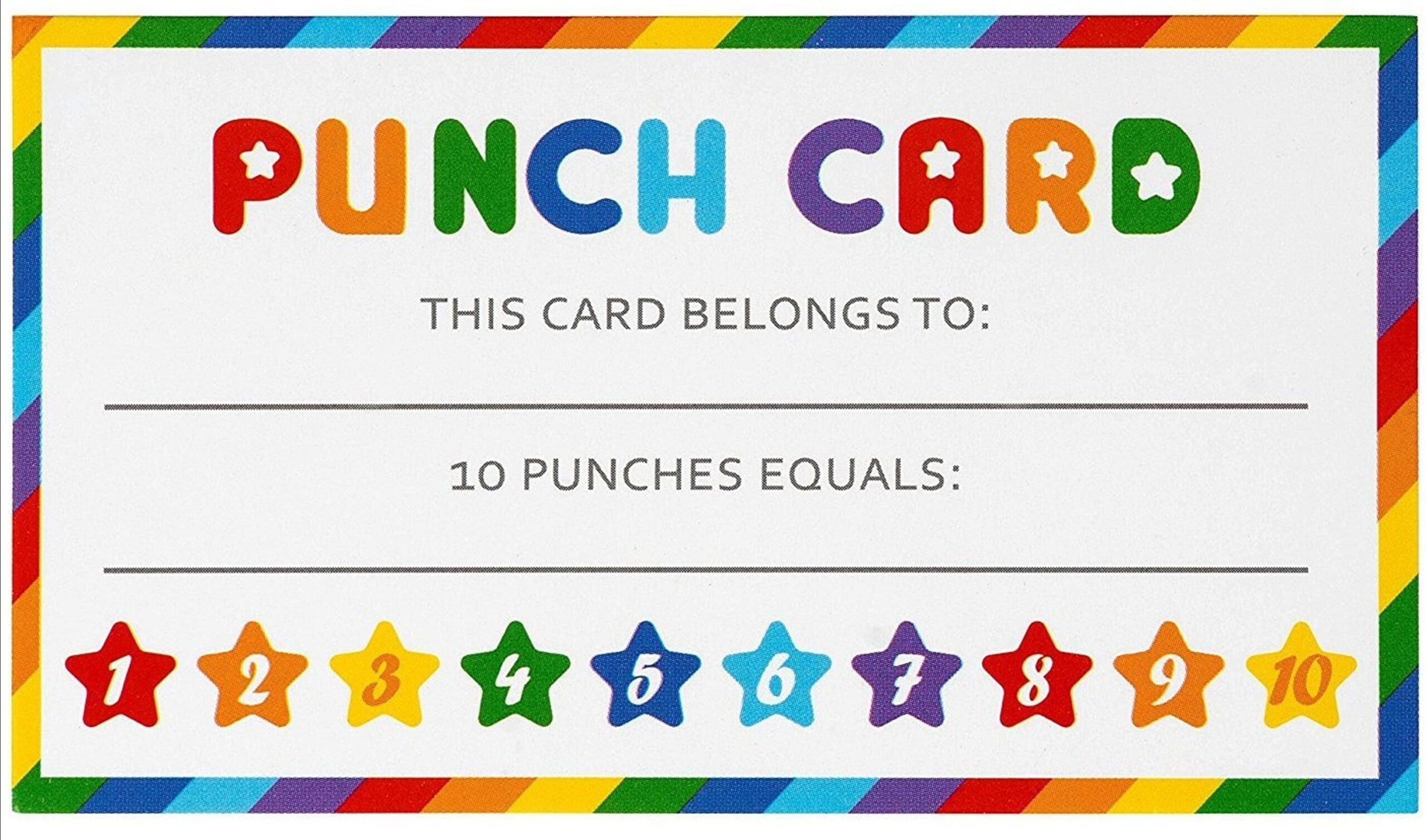 Punch Card Download Pdf 21 Punch Cards Pdf File to Do Punch Card Pdf printable Punch Card printable Chore Card printable Potty Card pdf File Etsy Israel