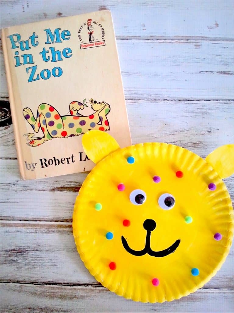 Put Me In The Zoo Printable Template