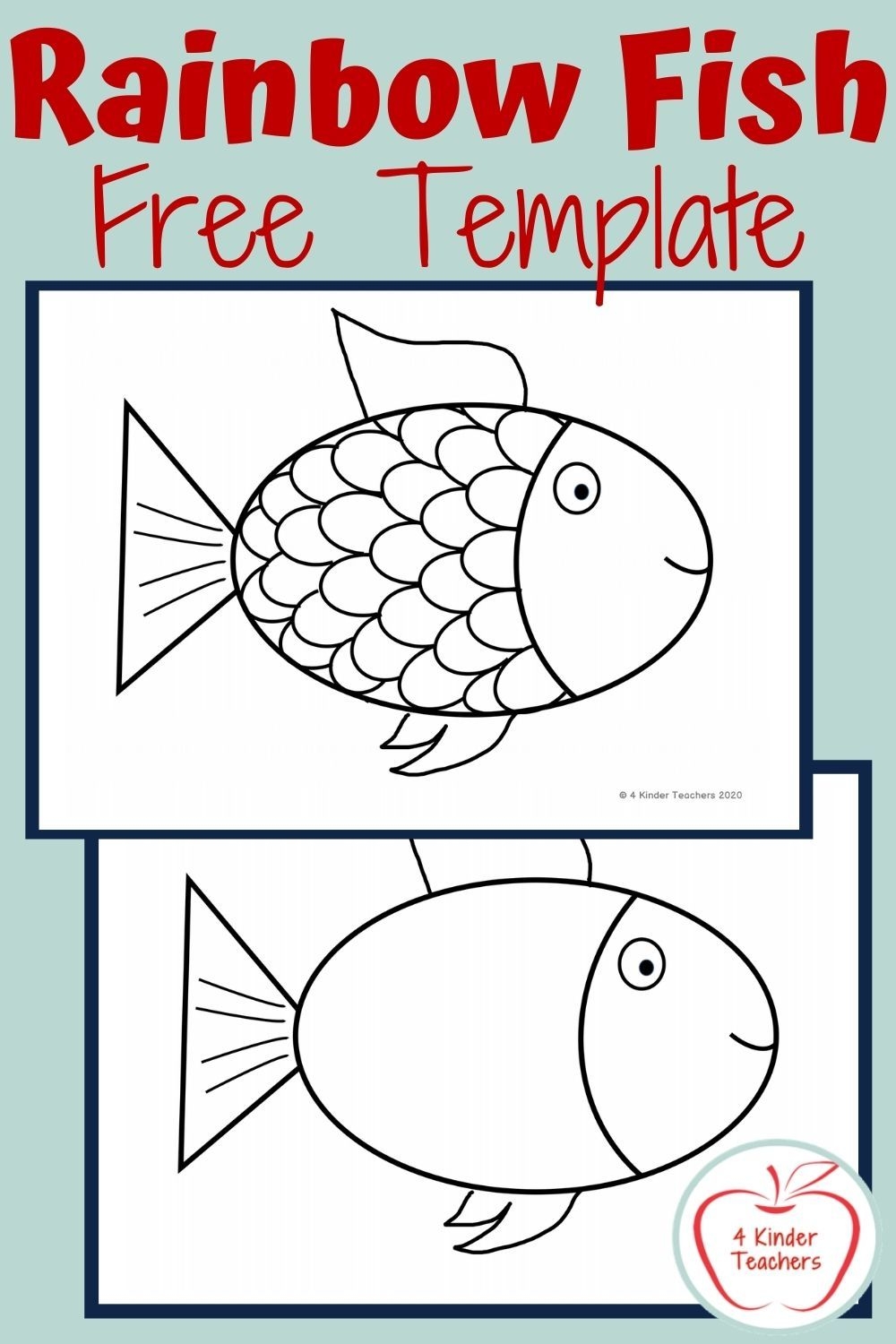 Rainbow Fish Free Printable Rainbow Fish Activities Rainbow Fish Crafts Fish Activities